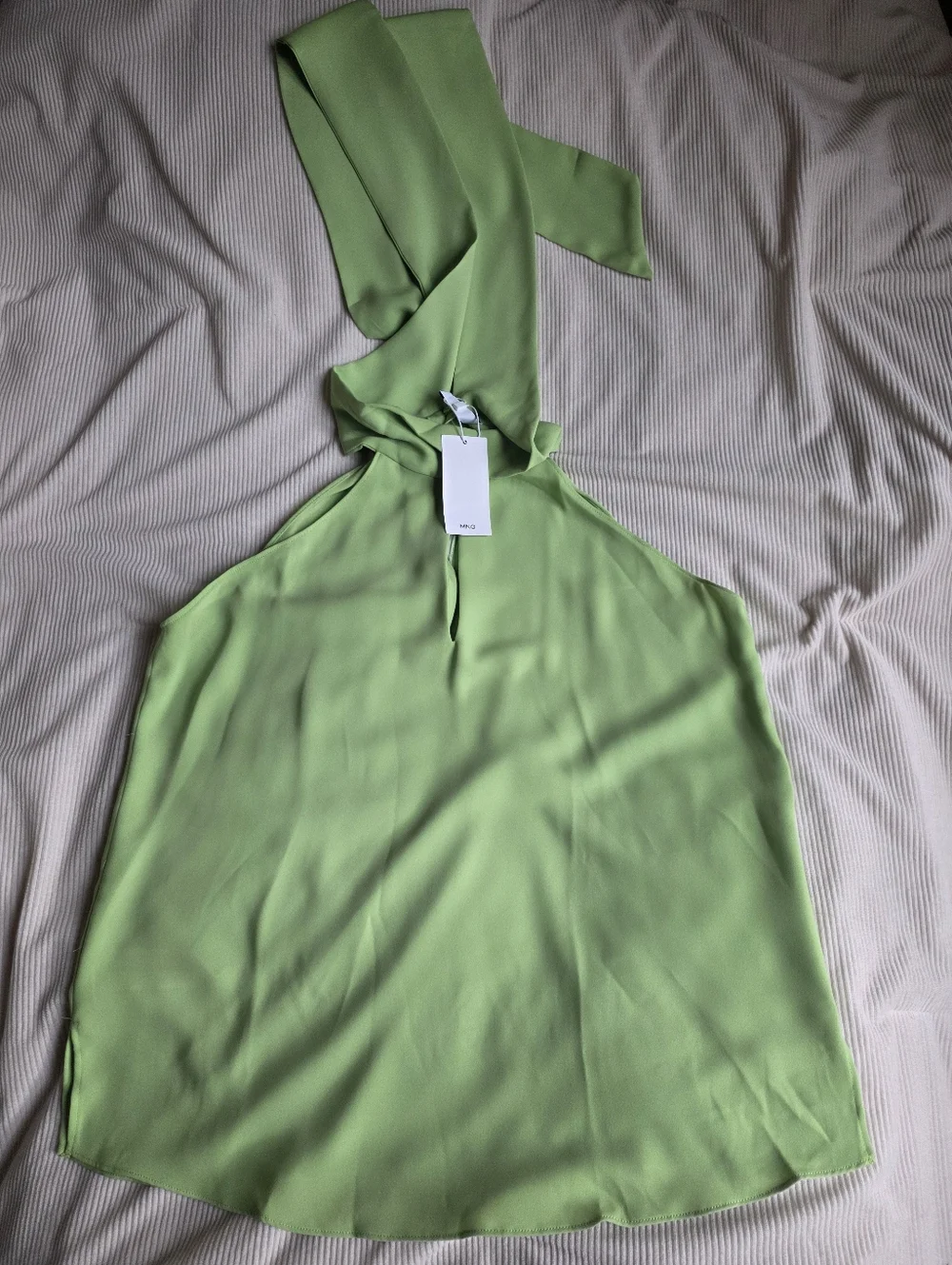 Mango Halter Top back-tie lime sz 6, 8, 10, 12 NWT - Picture 12 of 16